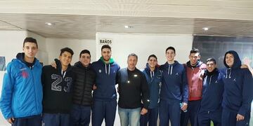 Los pibes de la preselecciu00f3n estu00e1n concentrados en el CeNard\u002E