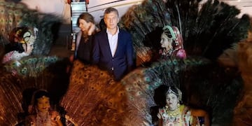 Mauricio Macri en su visita a la India (Clarín)\u002E