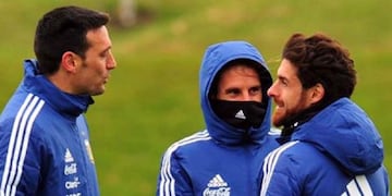 Sebastián Beccacece (c) despotricó contra Lionel Scaloni por haberse quedado con la Selección Argentina\u002E