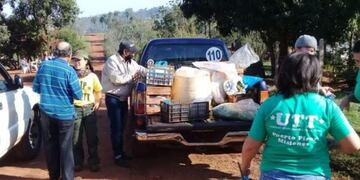 Productores Independientes de Piray, realizaron un nuevo “Alimentazo”