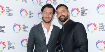 Ricky Martin y Jwan Yosef