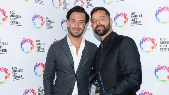 Ricky Martin y Jwan Yosef
