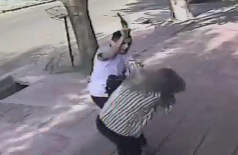 Un ladrón golpeó a una mujer, fue filmado y pasará 5 años en prisión