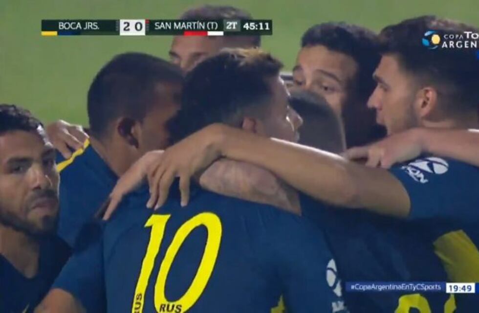 Copa Argentina: Boca le ganó 2-0 a San Martín de Tucumán y avanzó a octavos