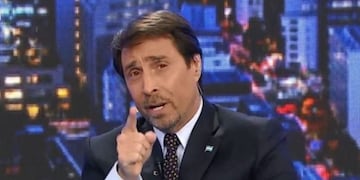 Eduardo Feinmann realizó una  publicación contra los piqueteros