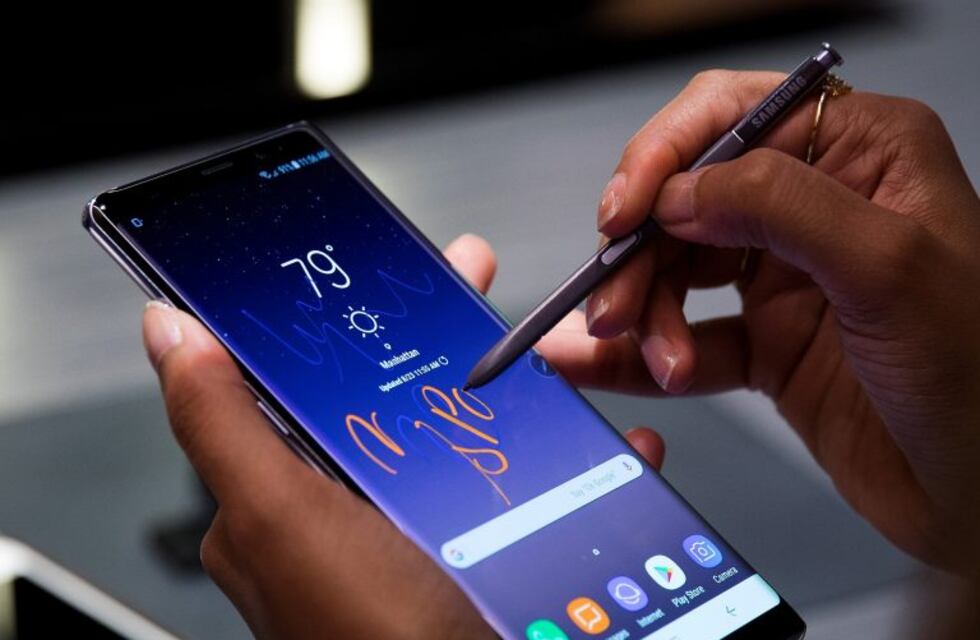 Samsung presentó el nuevo Galaxy Note 8