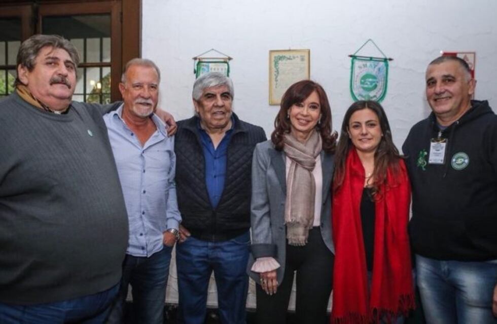 Cristina Kirchner se mostró junto a Hugo Moyano