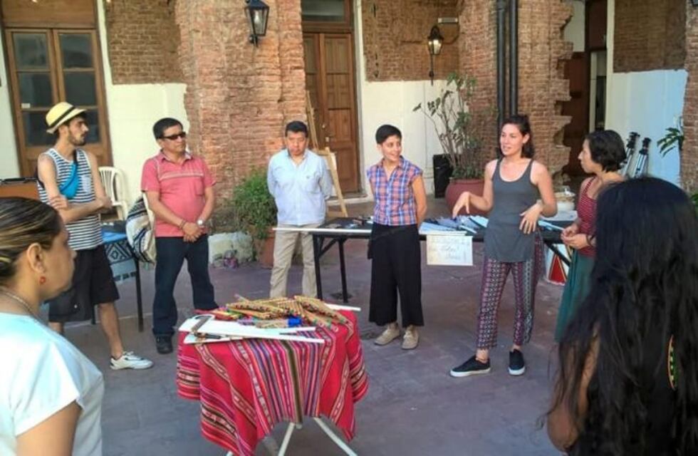 Taller de construcción y ejecución de Sikus en Puerto Deseado