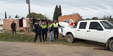 Participaron del operativo efectivos de la Comisaría Tercera\u002E (Flash 24)