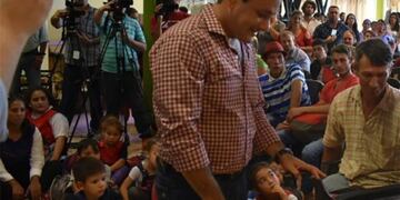 Vice gobernador Oscar Herrera en San Pedro\u002E