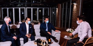 Massa y Meoni participaron de un encuentro con Rovira y el gobernador Herrera Ahuad\u002E