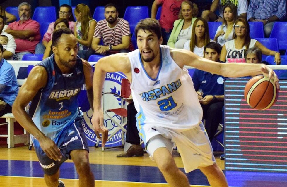 Regatas no pudo y cayó frente a Hispano por 74 a 92