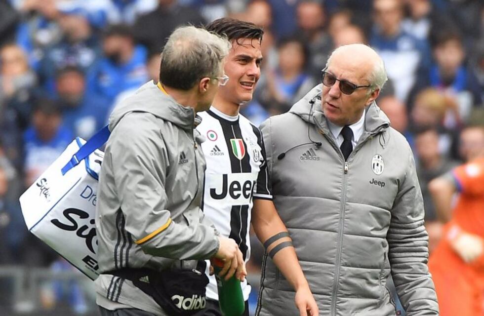 Según el DT de Juventus, la lesión de Dybala "no es para preocuparse"