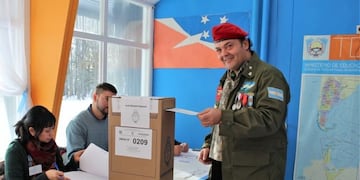 Osvaldo Hillar - Excombatiente de Malvinas