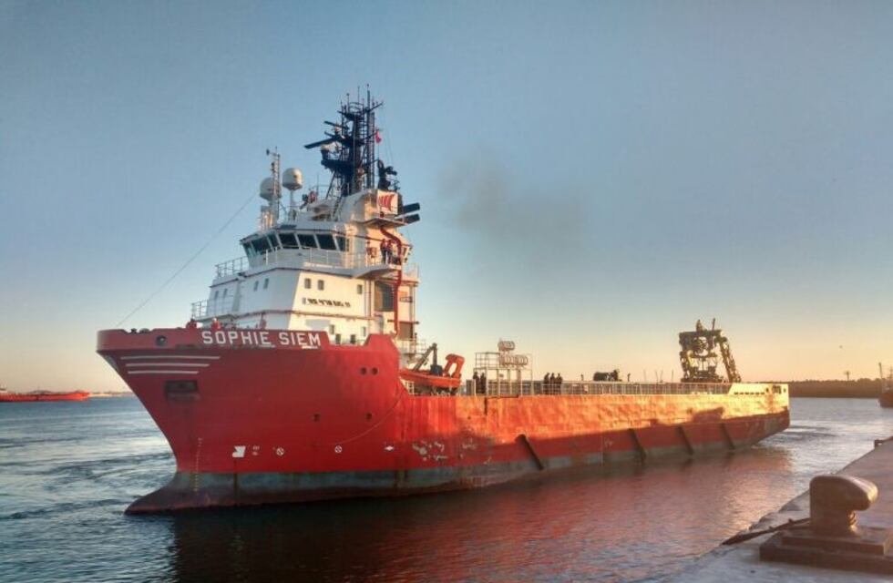 Tras darse por finalizada la búsqueda de sobrevivientes, el buque Sophie Siem regresó al puerto
