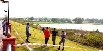 Encontraron el cadáver de un hombre en avanzado estado de descomposición sobre el riacho Formosa
