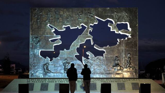 Monumento de Malvinas, Ushuaia.