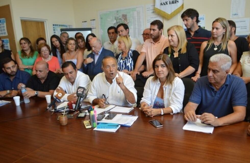 Elecciones 2019: Adolfo Rodríguez Saá presentó la alianza "Juntos por la Gente"