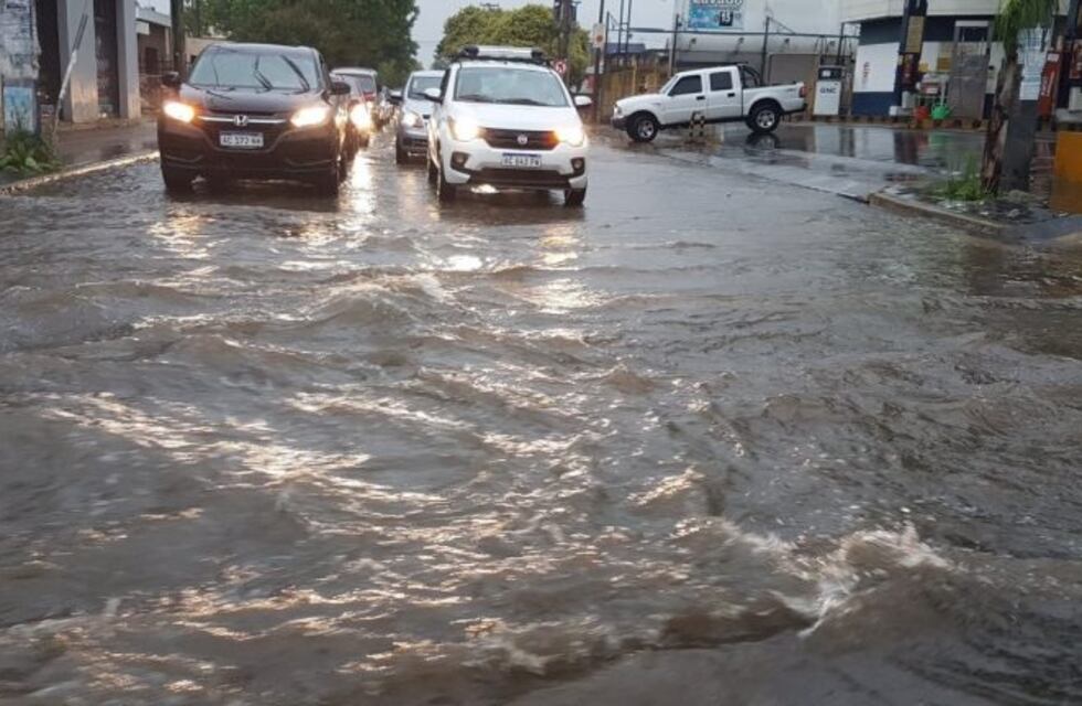 La lluvia complicó sectores de la ciudad de Córdoba