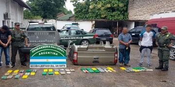 Secuestraron 47 kilos de cocaína