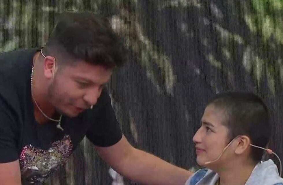 Damián Córdoba sorprendió a Brisa, la joven que recibió una bala perdida en su cabeza