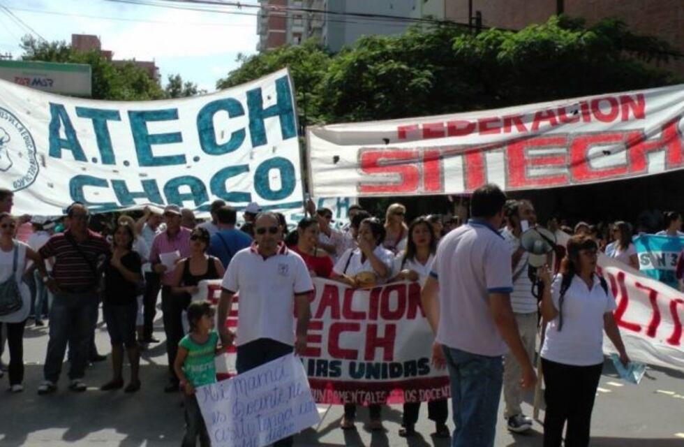Docentes de Chaco comenzaron un nuevo paro por 48 horas
