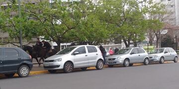 El episodio ocurrió a metros del Parque Urquiza\u002E (Edgardo Guillen)