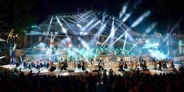 La Fiesta de la Vendimia vuelve al teatro griego "Chacho" Santa Cruz en San Rafael.