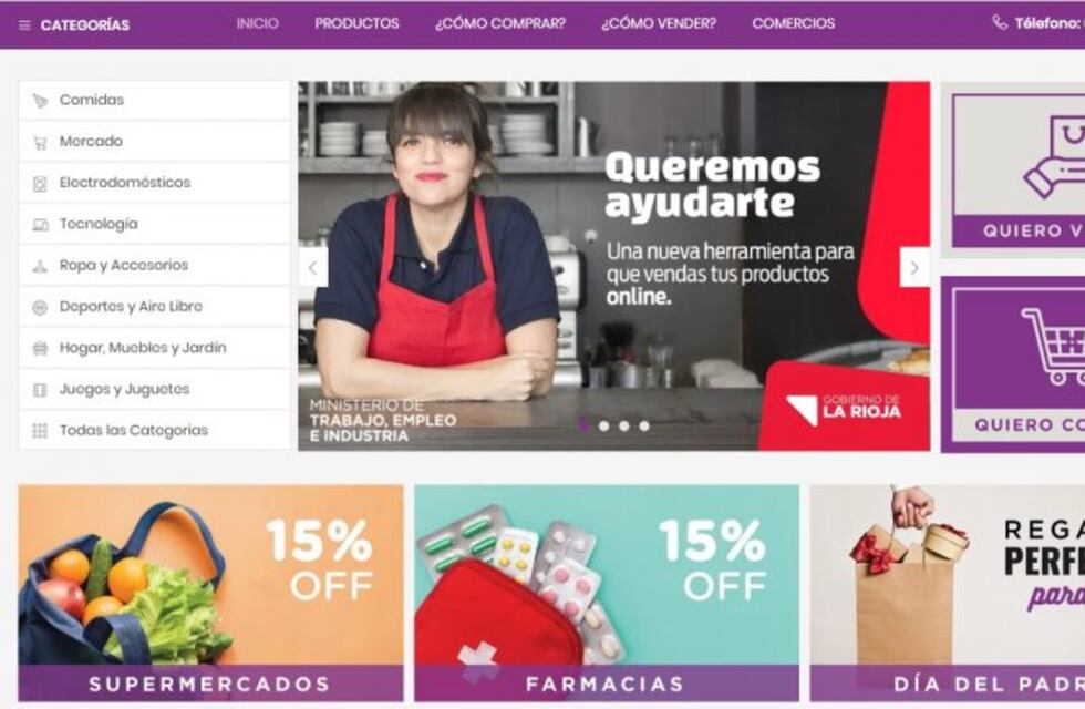 Tienda BR: la nueva tienda electrónica funcionará desde este viernes
