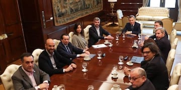 Primera reunión del nuevo Gabinete: admiten \