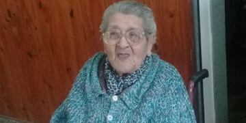 Hortensia cumplió 104 años, en Villa María\u002E