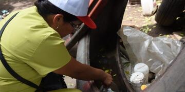 El trabajo de los agentes sanitarios recorriendo casa por casa para detectar a quienes presentaban temperatura mayor a 38 grados, permitió ubicar dos de los seis casos en Yuto, que permanecían con el cuadro sin haber realizado la consulta médica\u002E