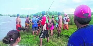 Pescador cayó al río Dulce (Web)