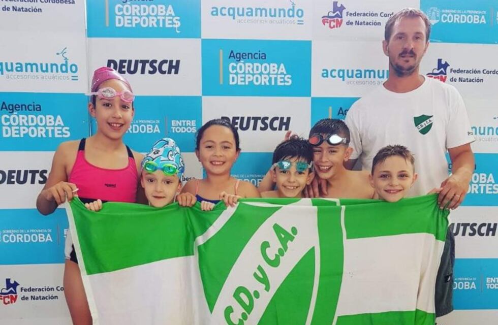 Gran participación del Cultural en torneo de natación en el Kempes