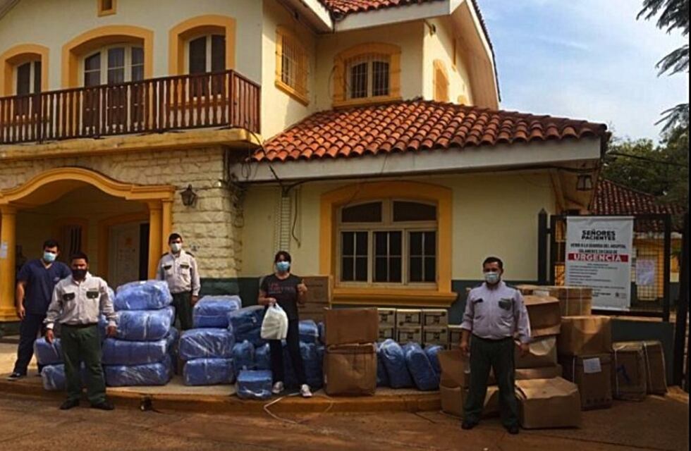 En medio del brote de coronavirus que vive Iguazú el hospital Samic recibió elementos de protección personal