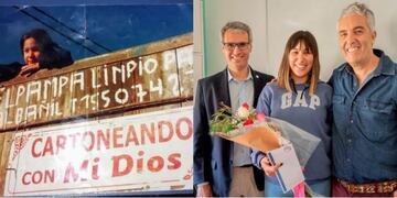 Trabajó años como cartonera y se recibió de enfermera