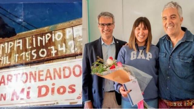 Trabajó años como cartonera y se recibió de enfermera