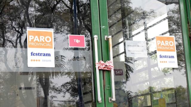 Paro de Municipales en Rafaela