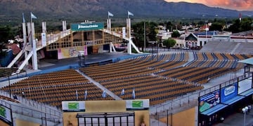 La Plaza Próspero Molina en Cosquín\u002E