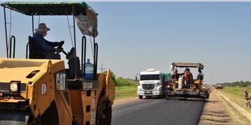 Avanza la repavimentación de la Ruta Nacional 89