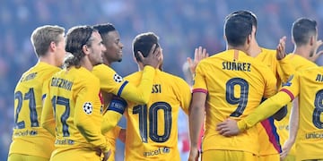 Barcelona (Photo by JOE KLAMAR / AFP)