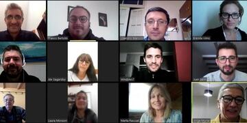 Reunión de comisión del Concejo Municipal de Rafaela