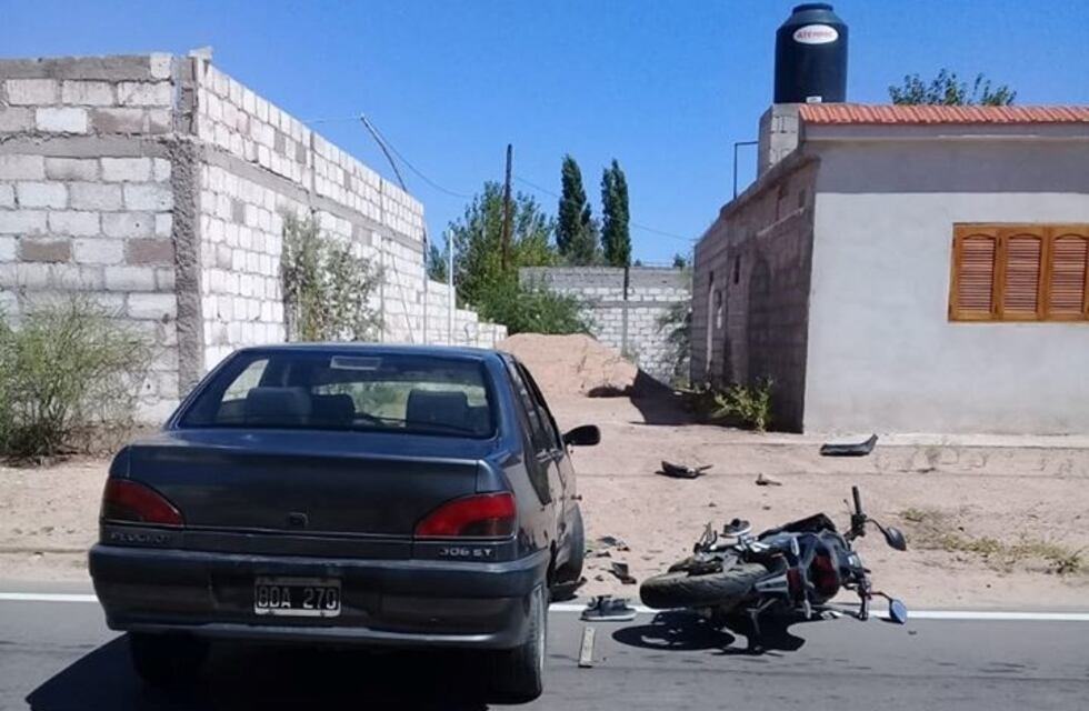 Automovilista giró en U y provocó la muerte de un motociclista