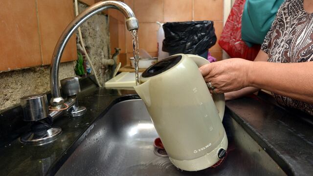 Servicio de agua potable. (Foto: Patricio Caneo / archivo Los Andes).