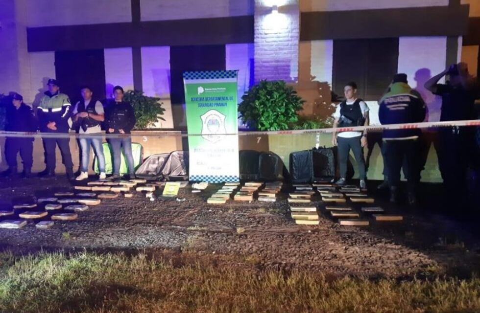 Más de 80 kilos de marihuana fueron secuestrados en un departamento de Pinamar