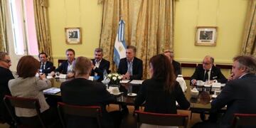 El Gobierno trabaja contrarreloj en la Casa Rosada para anunciar medidas económicas\u002E