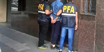 El viudo de Carlos Di Doménico estuvo alojado en la ciudad hasta este miércoles a primera hora\u002E (@hernanfunes)