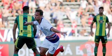 Aldosivi perdió sin atenuantes 3 a 1 ante San Lorenzo en el Minella (Foto: @SanLorenzo)