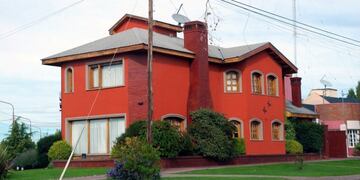 Casa del ex contador de los Kirchner, Víctor Manzanares\u002E (Foto: Opi Santa Cruz)