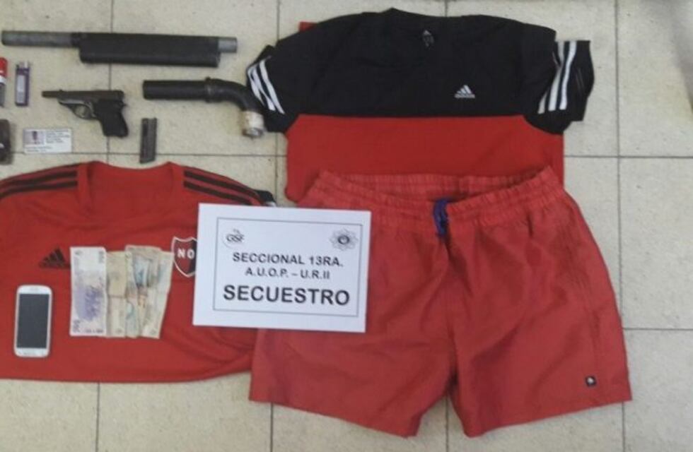 Robo, persecución y detención en 27 de Febrero y Castellanos